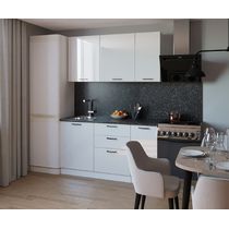 Кухонный гарнитур Белый глянец-5 (1600 мм)