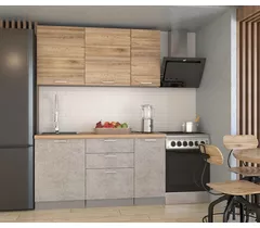 Кухонный гарнитур ЛОФТ-5 (1600 мм)