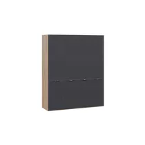 Шкаф комбинированный с 4 дверями со стеклом Глосс - СМ-319.07.441*