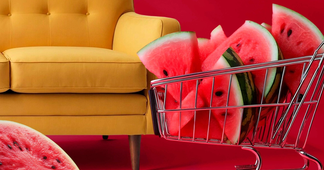 Диван купи - арбуз получи!