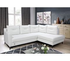 Угловой диван Софи с оттоманкой на три подушки (с механизмом)