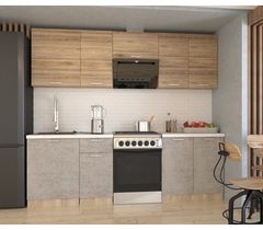 Кухонный гарнитур ЛОФТ-14 (2400 мм)