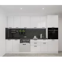 Кухонный гарнитур Белый глянец-20 (3000 мм)