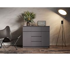 Комод 2 двери 3 ящика Мори МК1200.3